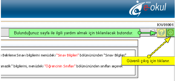 E-okulun Kullanımı