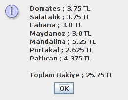 Kilo Ve Adet Hesaplayan Program