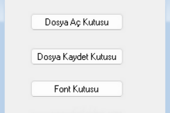 C# Diyalog Pencereleri